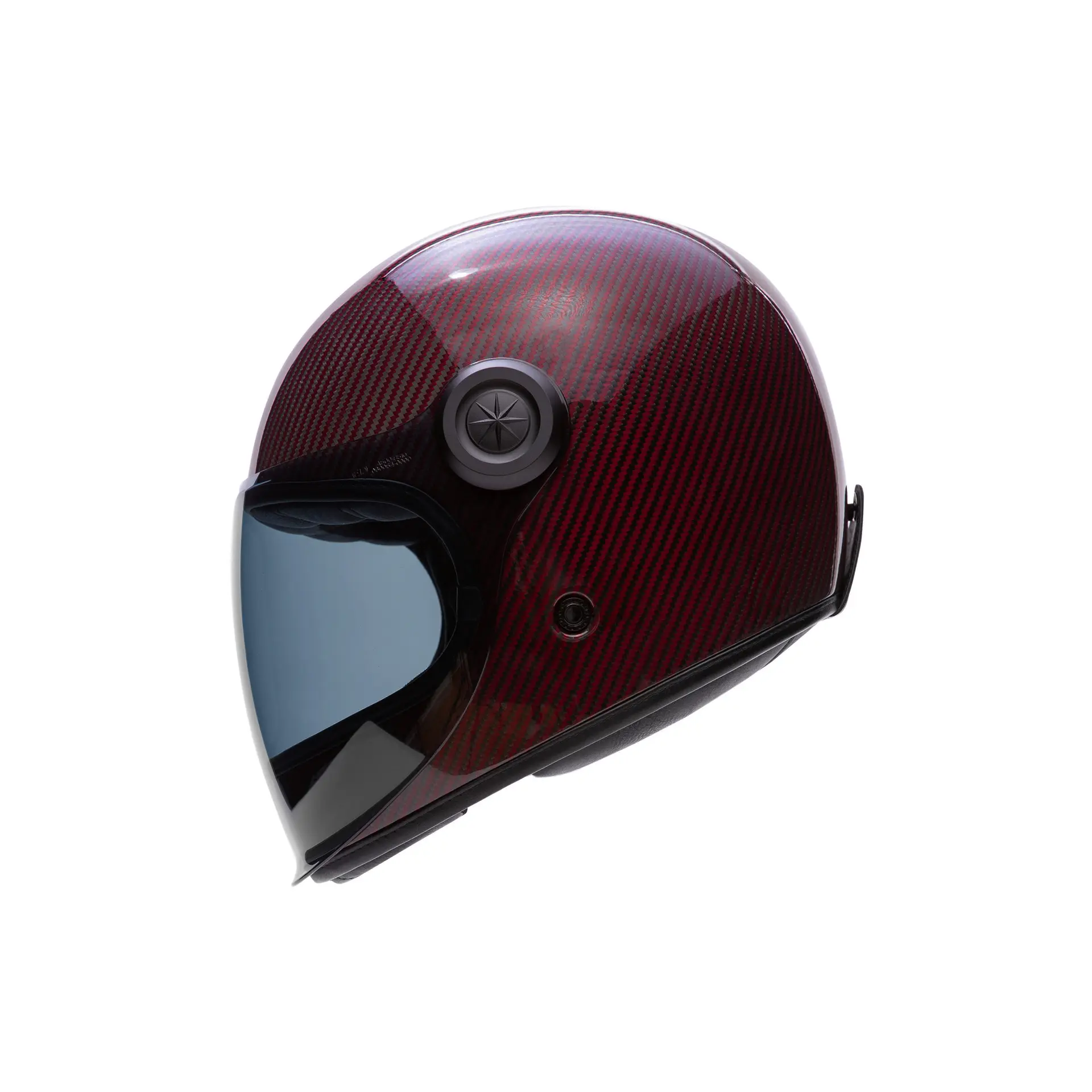 Integralhelm Darkside Carbon Burgundy L Marko — Ansicht 2