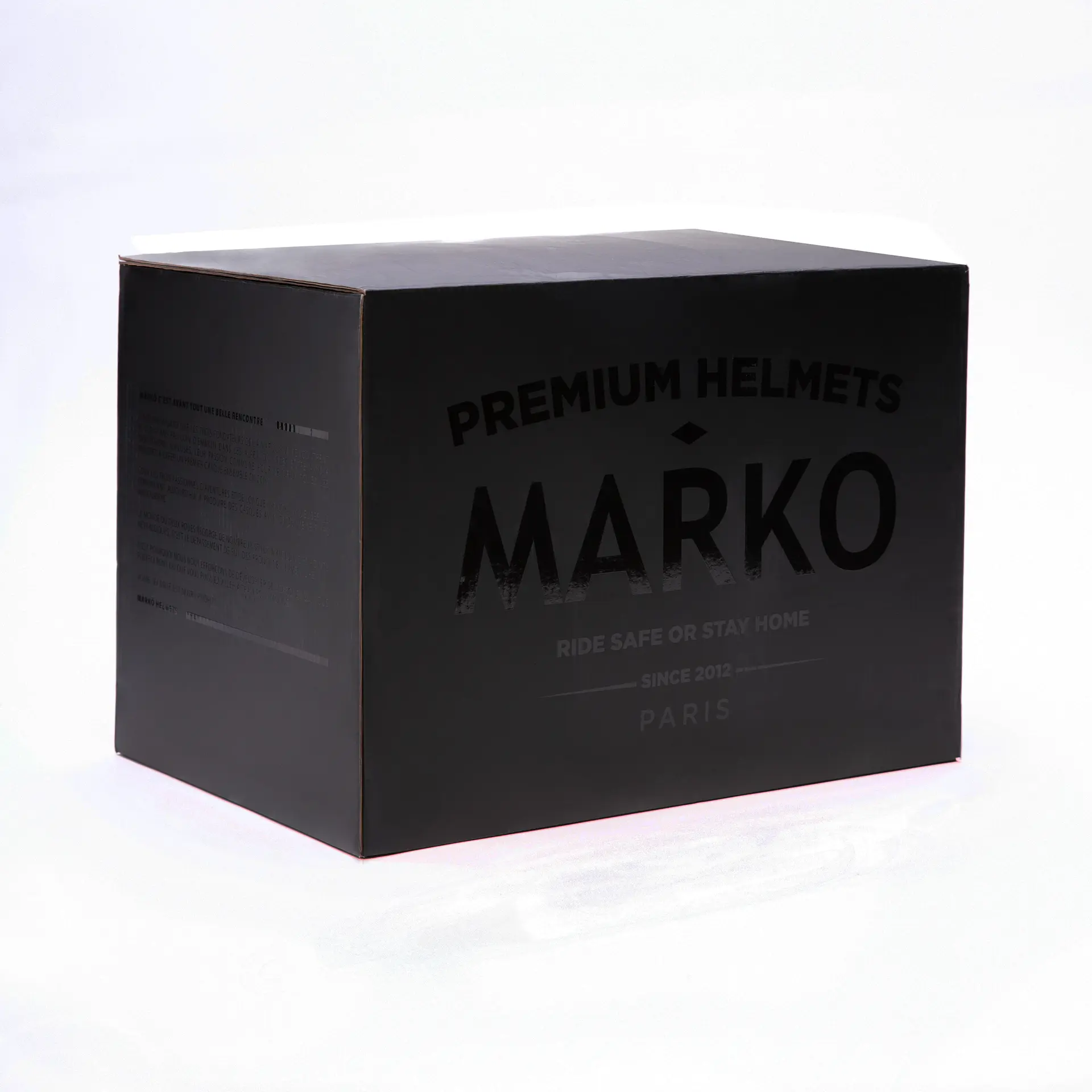 Integralhelm Darkside Carbon Burgundy L Marko — Ansicht 4