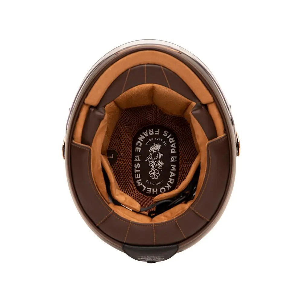 Cască modulară Marko Fullmoon 2 22.06 Negru Aur XL — vederea 4