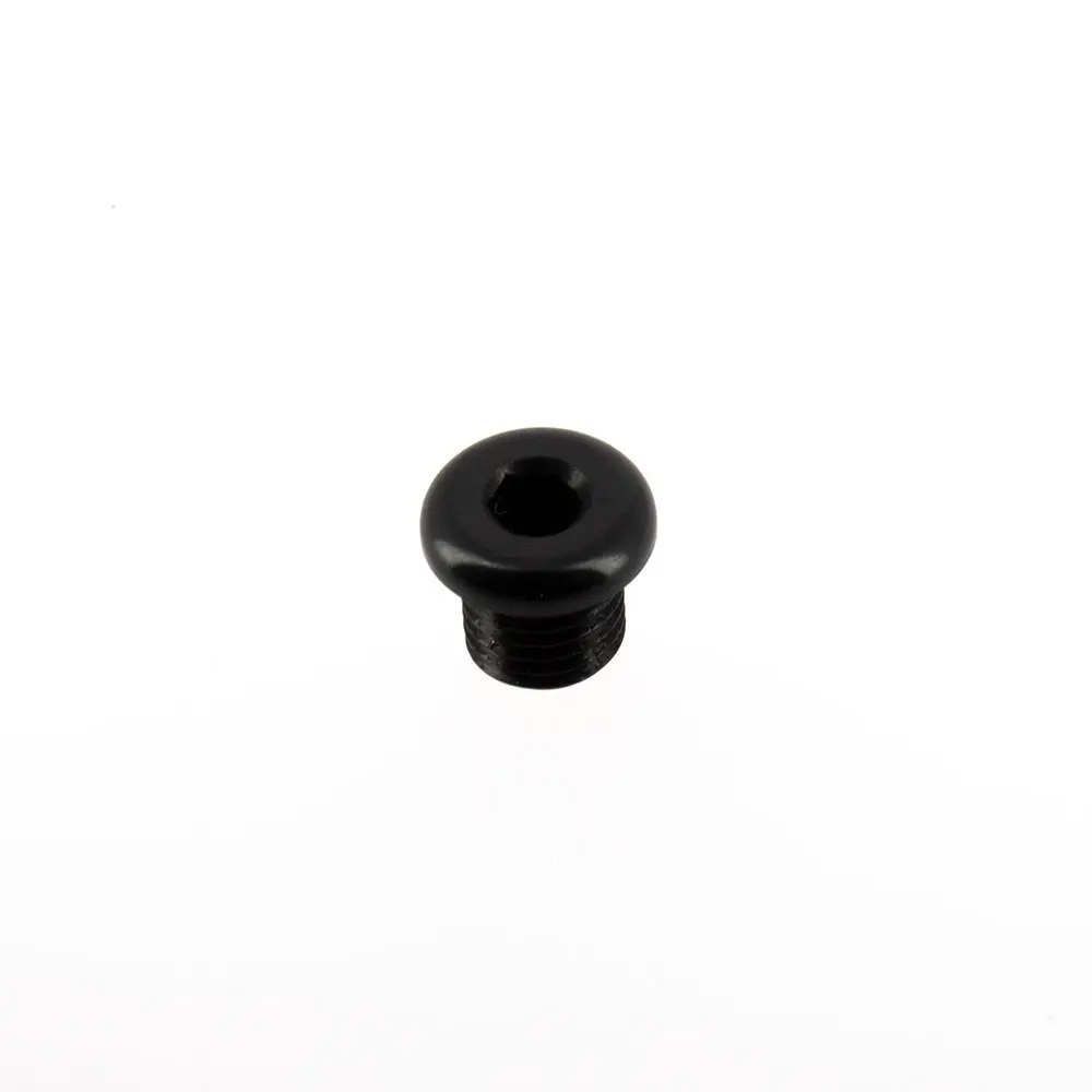 Svart speglplug M8 Myra — vinkel 2