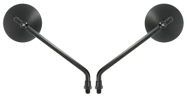 यूनिवर्सल राउंड मिरर की जोड़ी Sifam M10 ब्लैक