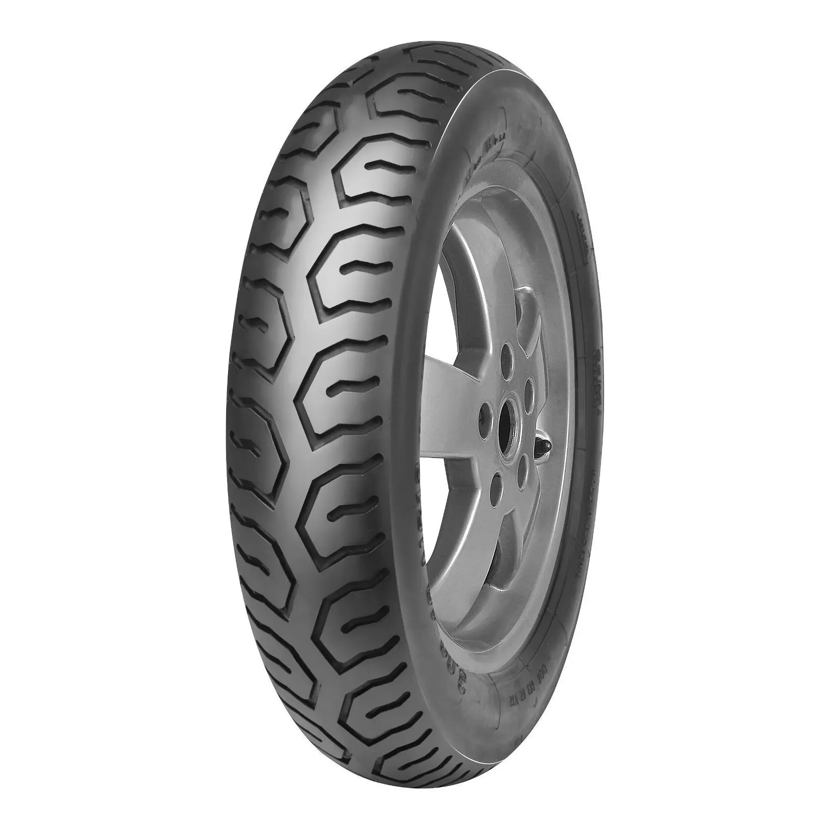 Hinterreifen Roller 10'' 3.00-10 Mitas MC12 TL-TT weiße Flanken 42J — Ansicht 4