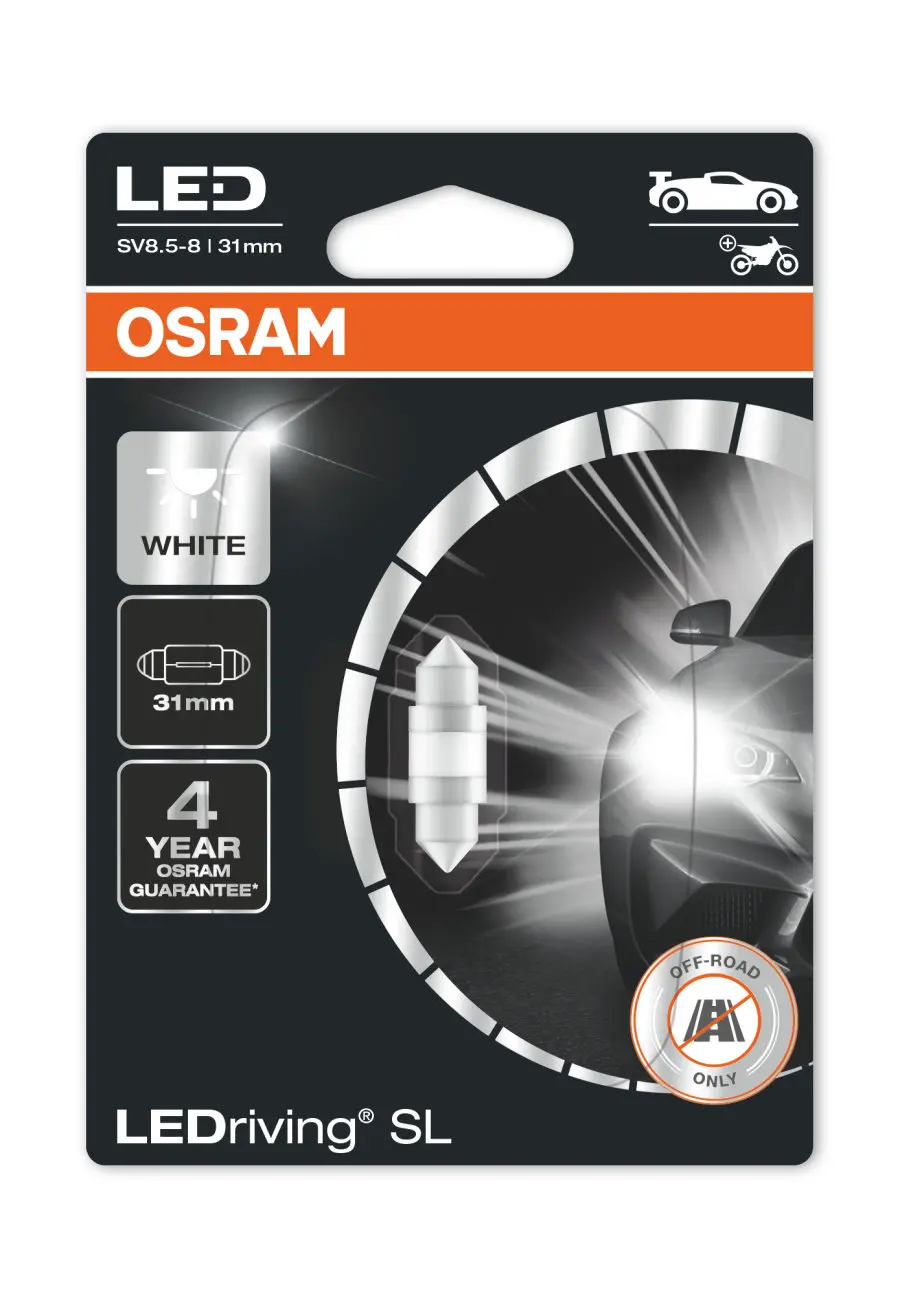 Osram LEDriving SL C5W 12.0V - 1個入りブリスター