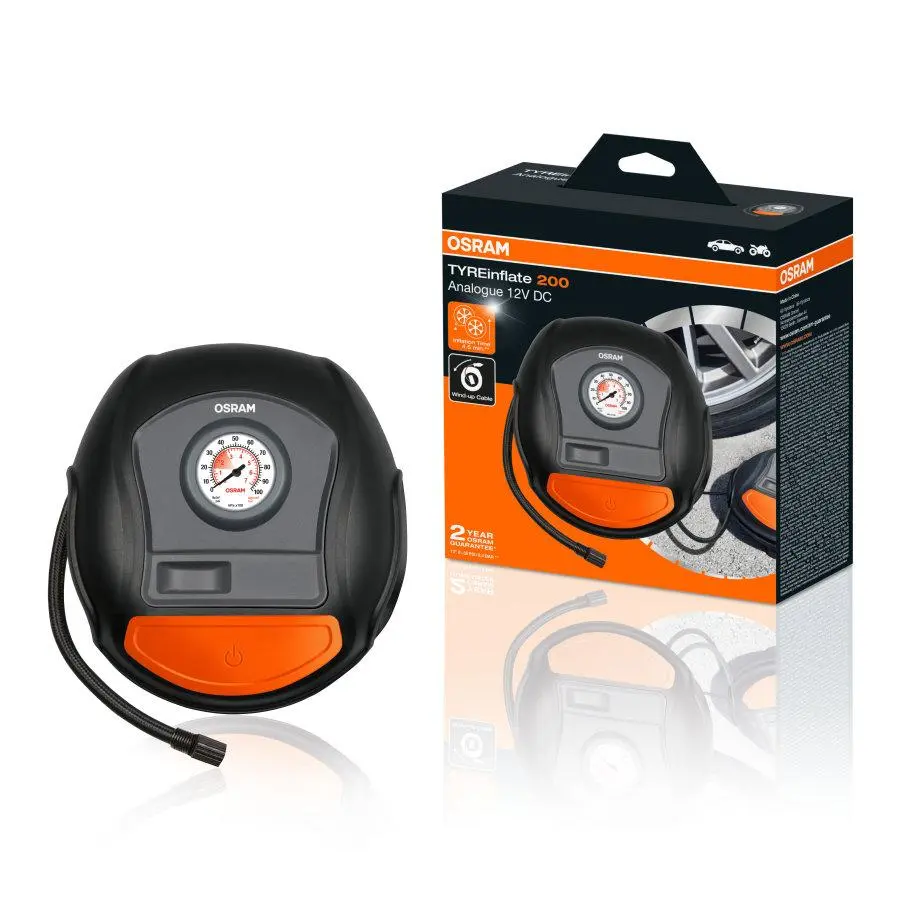 Universeller Osram 200 12V Kompressor Luftpumpe
