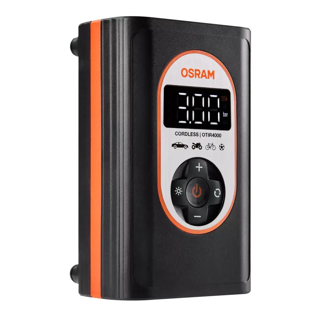 Wiederaufladbarer Reifenkompressor Osram Tyre Inflate 4000 12V USB-C — Ansicht 2
