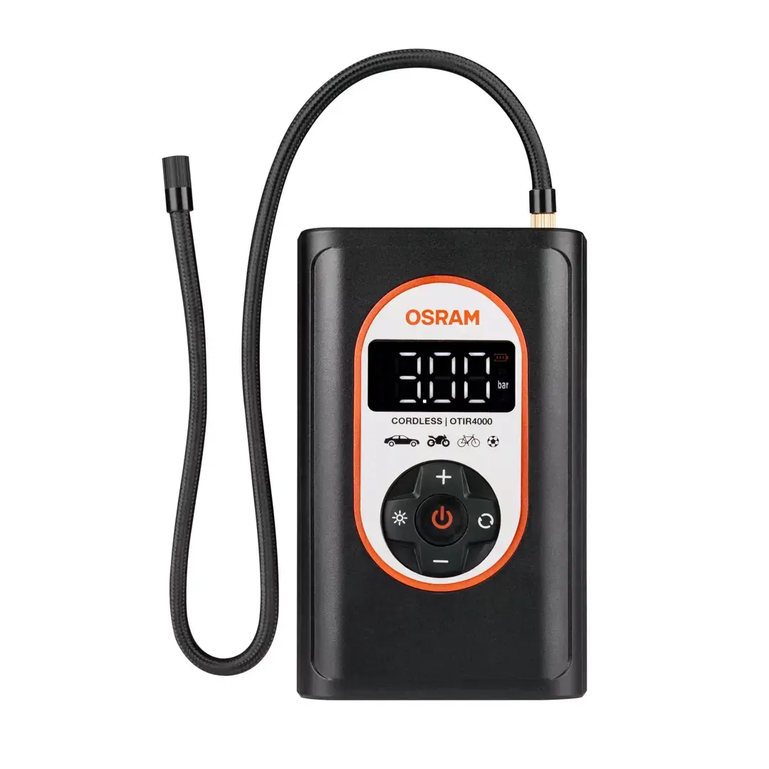 Wiederaufladbarer Reifenkompressor Osram Tyre Inflate 4000 12V USB-C — Ansicht 3
