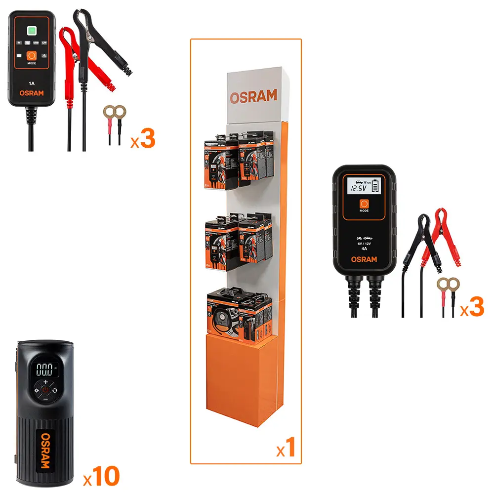 Osram Schulstart-Pack - Standlichtlampen (3x OLBCS901, 3x OLBCS904, 10x OTIR2000)