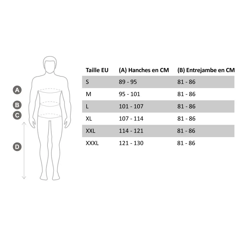 Moto kelnės Eight TREKK Juodos 3XL — 3 vaizdas