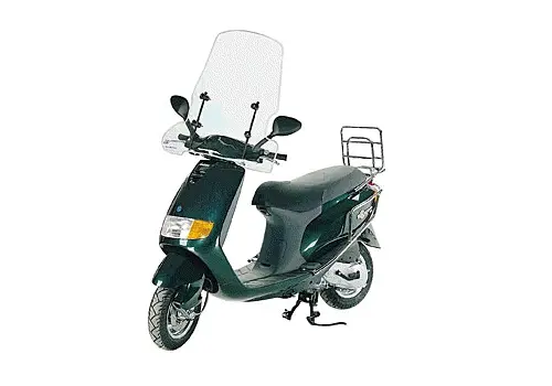Fabbri Windschutzscheibe für Piaggio Sfera hoch ohne Rand