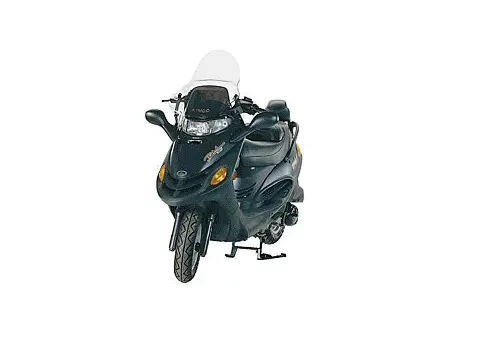 حاجب رياح Fabbri لـ Kymco Dink متوسط بدون حافة — زجاج أمامي