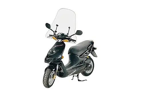 Vindskærm Fabbri til Suzuki Katana høj uden kant
