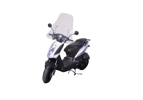 Szyba przednia Fabbri dla Kymco Agility wysoka bez krawędzi