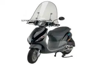 حاجب رياح Fabbri لـ Piaggio Zip عالي مع حافة