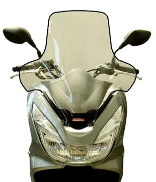 حاجب رياح فابري لهوندا PCX متوسط بدون حافة