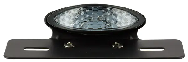 ضوء خلفي بيضاوي LED أسود Sifam مع حامل لوحة — لمبات وإضاءة