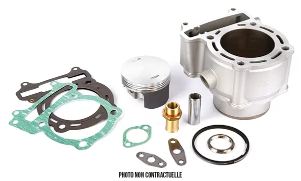 Haut moteur 50 à boîte Athena pour Derbi 50 Senda 2006+, GPR 2006+, Gilera 50 SMT 2006+, RCR 2006+ moteur Piaggio Euro 3 alu Nikasil