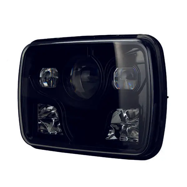 Proyector rectangular 10 LEDs negro Sifam — vista 2