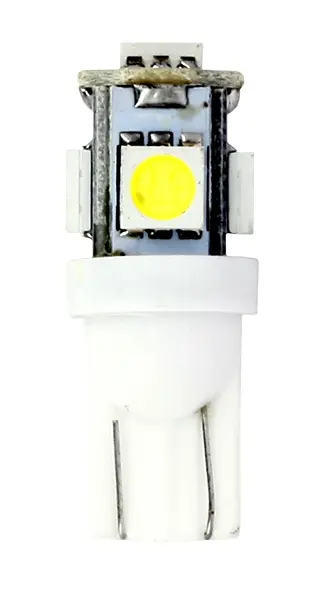 Wedge-Lampen 4 LEDs Sockel T10 Sifam - Blister mit 2