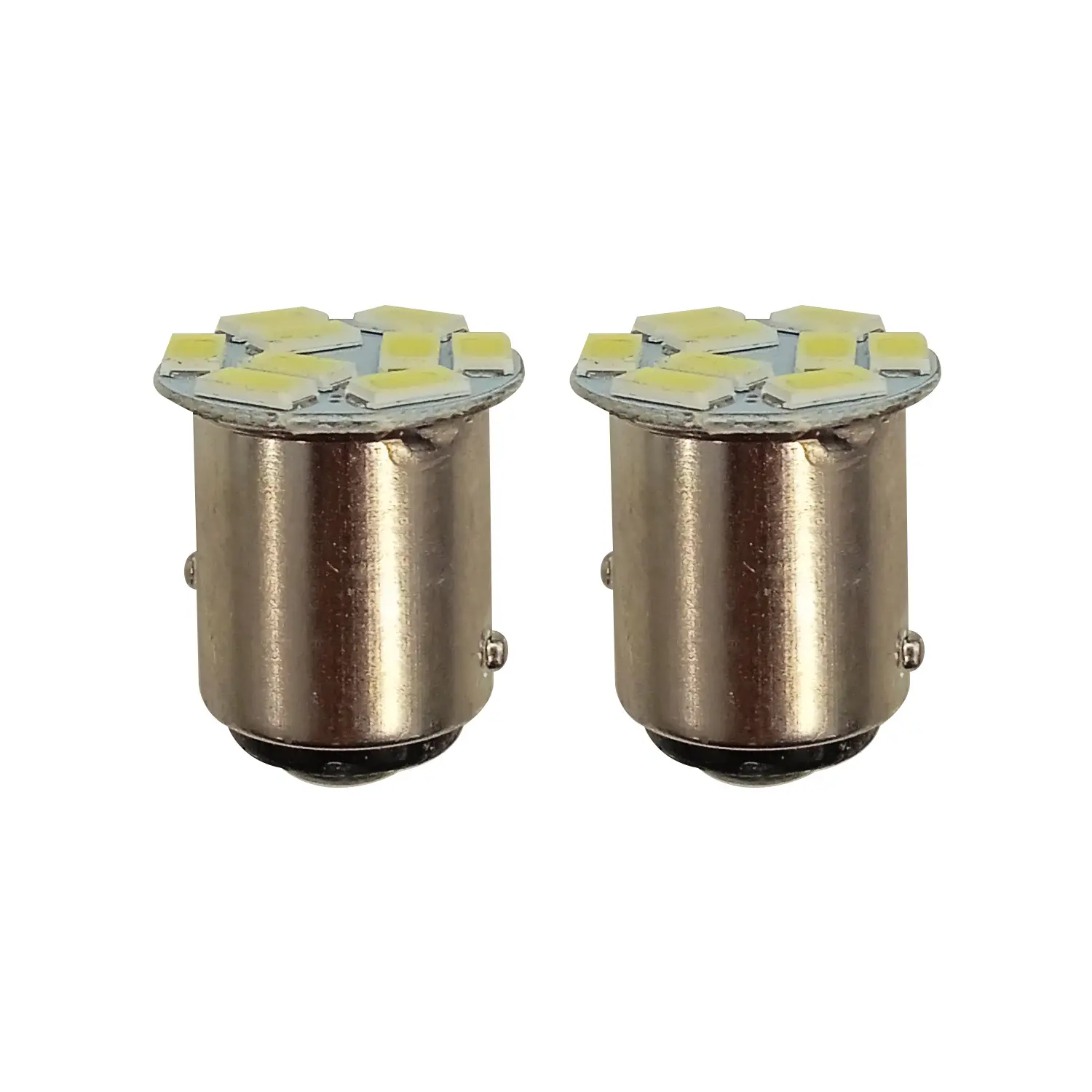 Лампа стоп-сигнала 9 LED 12V 21/5W BAY15D Sifam - Блистер из 2 шт.