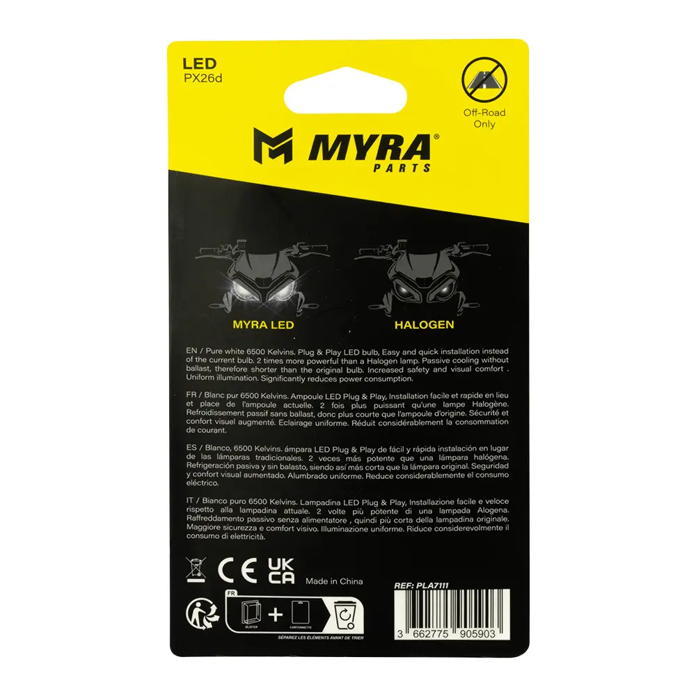Prožektor H7 LED Myra — 3. vaade