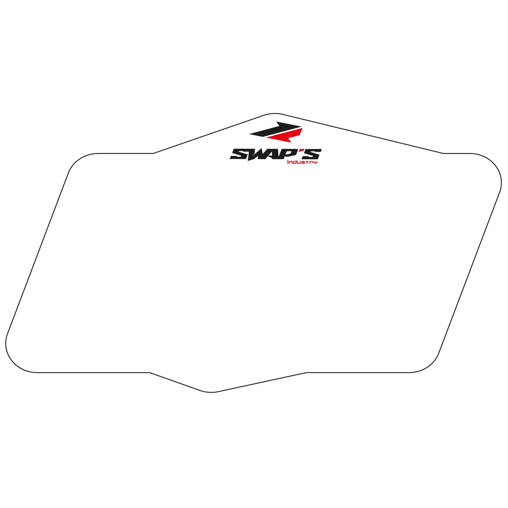 Swaps সাদা ব্যাকগ্রাউন্ড প্লেট