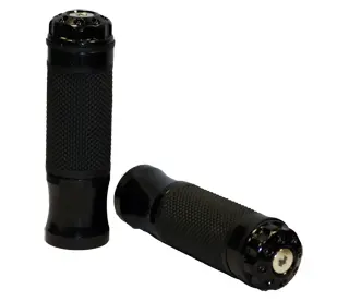 Sifam سیاہ ڈبل میٹریل ہینڈل گرپس Ø22/24mm