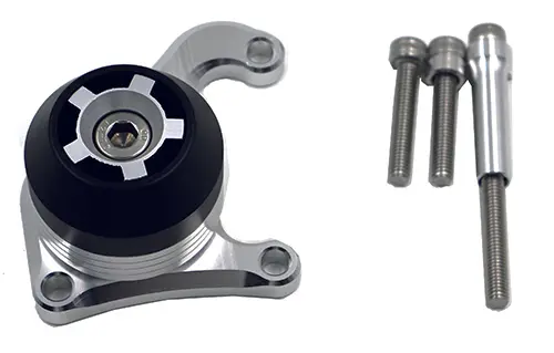 Kit Protection de Carters CNC Anodisés Noir Daytona 675 2006-2012 Droit Sifam