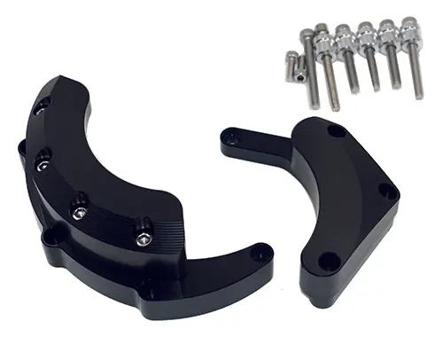 Kit Protection de Carters CNC Anodisés Noir Sifam MT-09 2014-2016