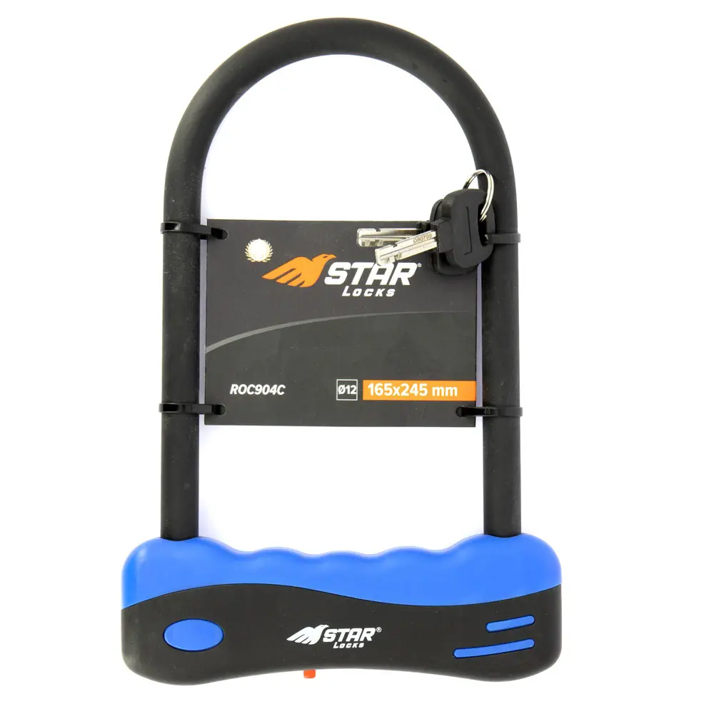 U-Schloss Star Locks Mittel Ø12mm 165mm x 245mm mit 2 Schlüsseln — Ansicht 2