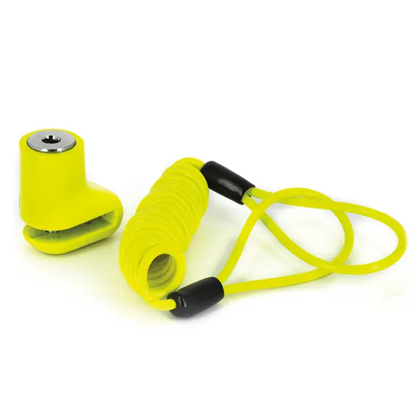 Scheibenknebel-Sicherheitsschloss Star Locks + Kabel mitgeliefert mit 2 Schlüsseln