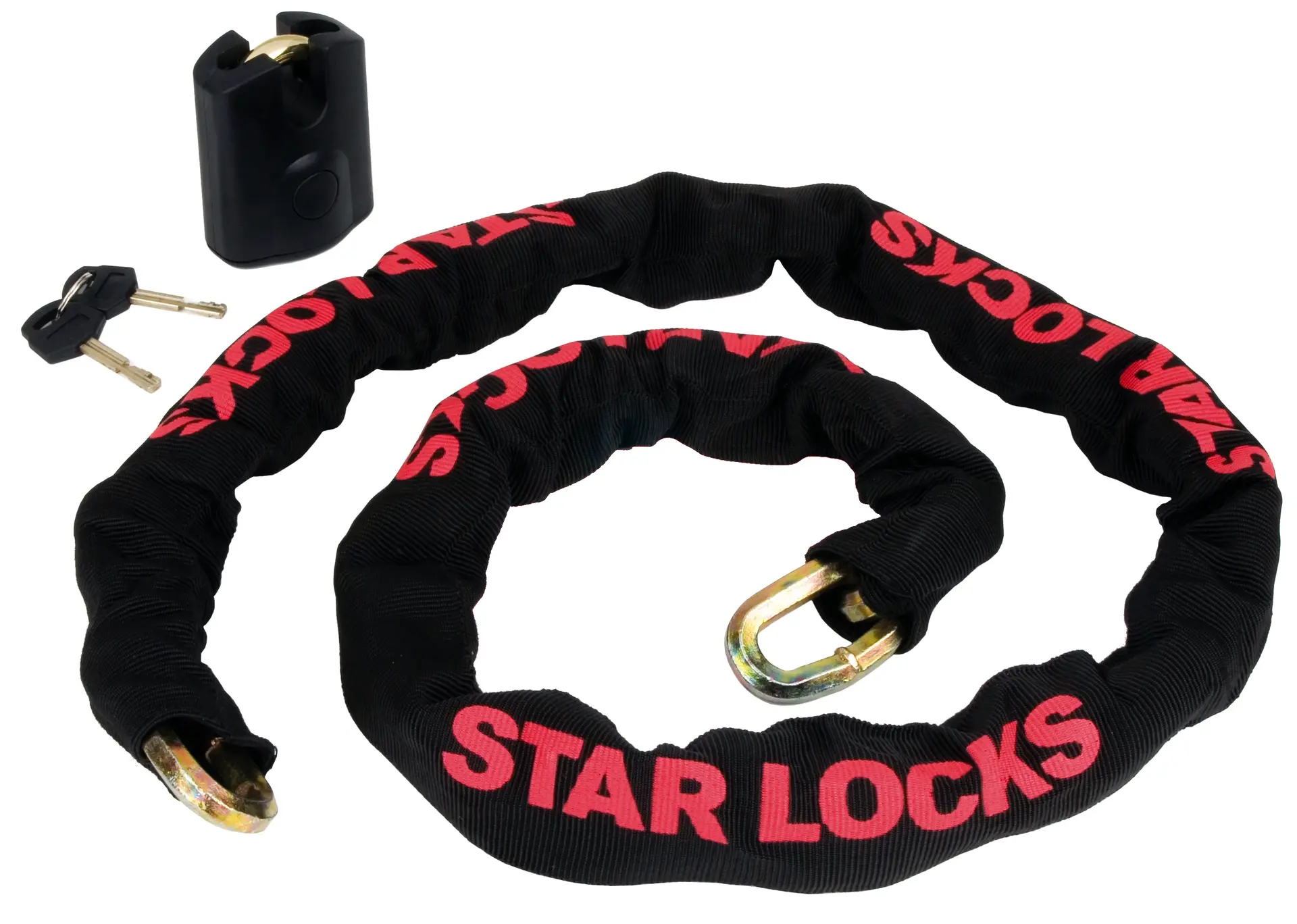 Star Locks 链条锁 + 挂锁 长度 1.50 米