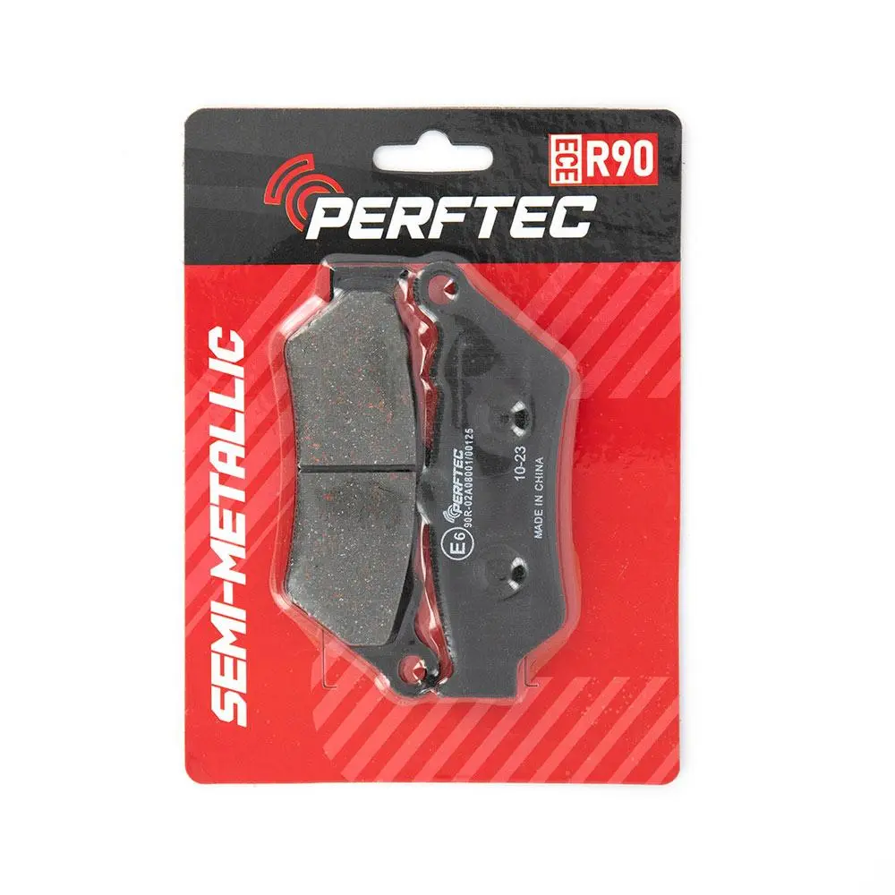 Perftec PERFTEC R90 세미-메탈릭 후면 브레이크 패드 — 2번째 뷰
