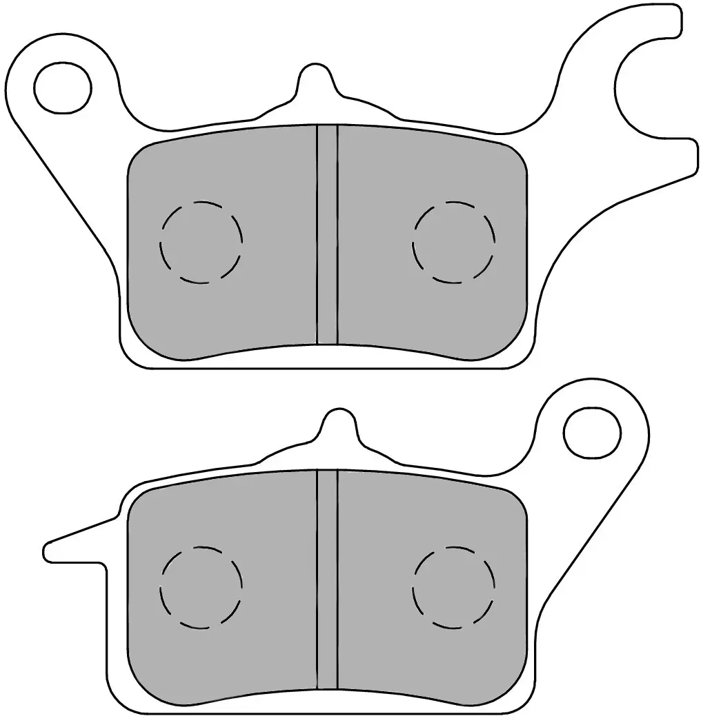 Plaquette de frein Perftec R90 Semi-métallique