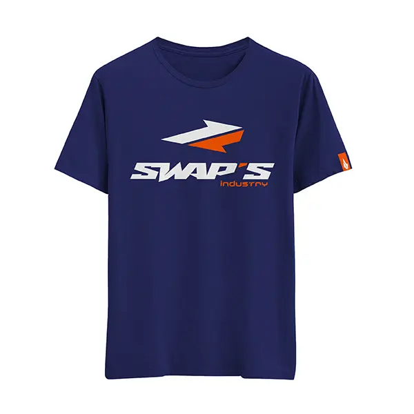 T-Shirt Blau Herren Swaps Essential S