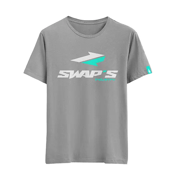 T-Shirt Grau Herren Swaps Essential XXL