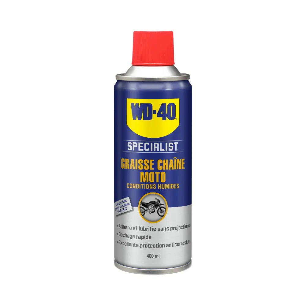Motorrad-Kettenfett WD-40 Specialist - Aerosol 400 ml