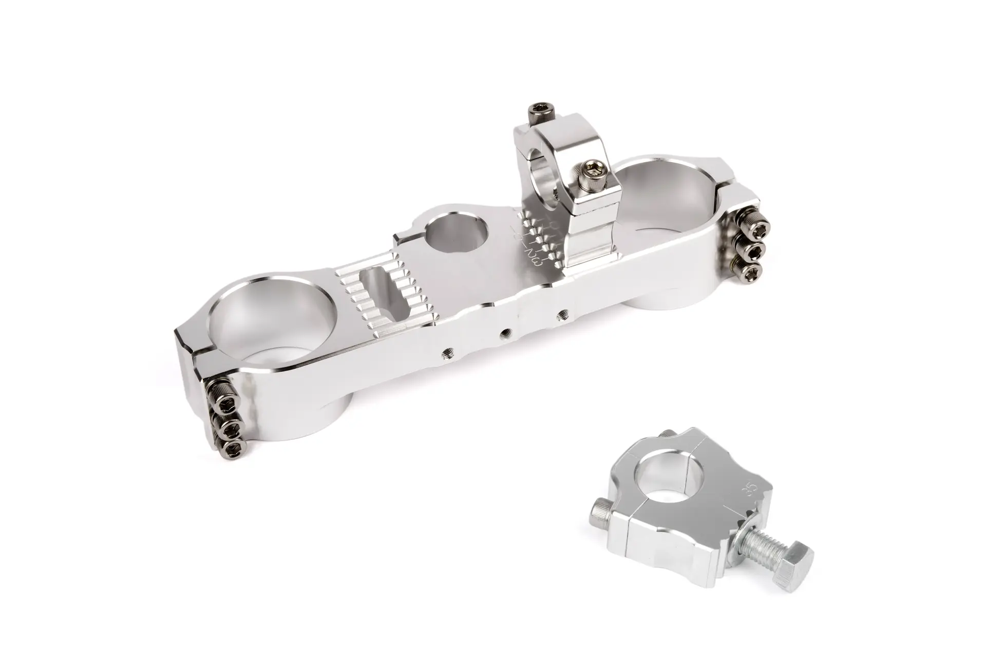 Stelo di forcella Kyoto superiore KTM 2001-2004 offset 18mm + ponte 35mm per manubri Ø28,6mm