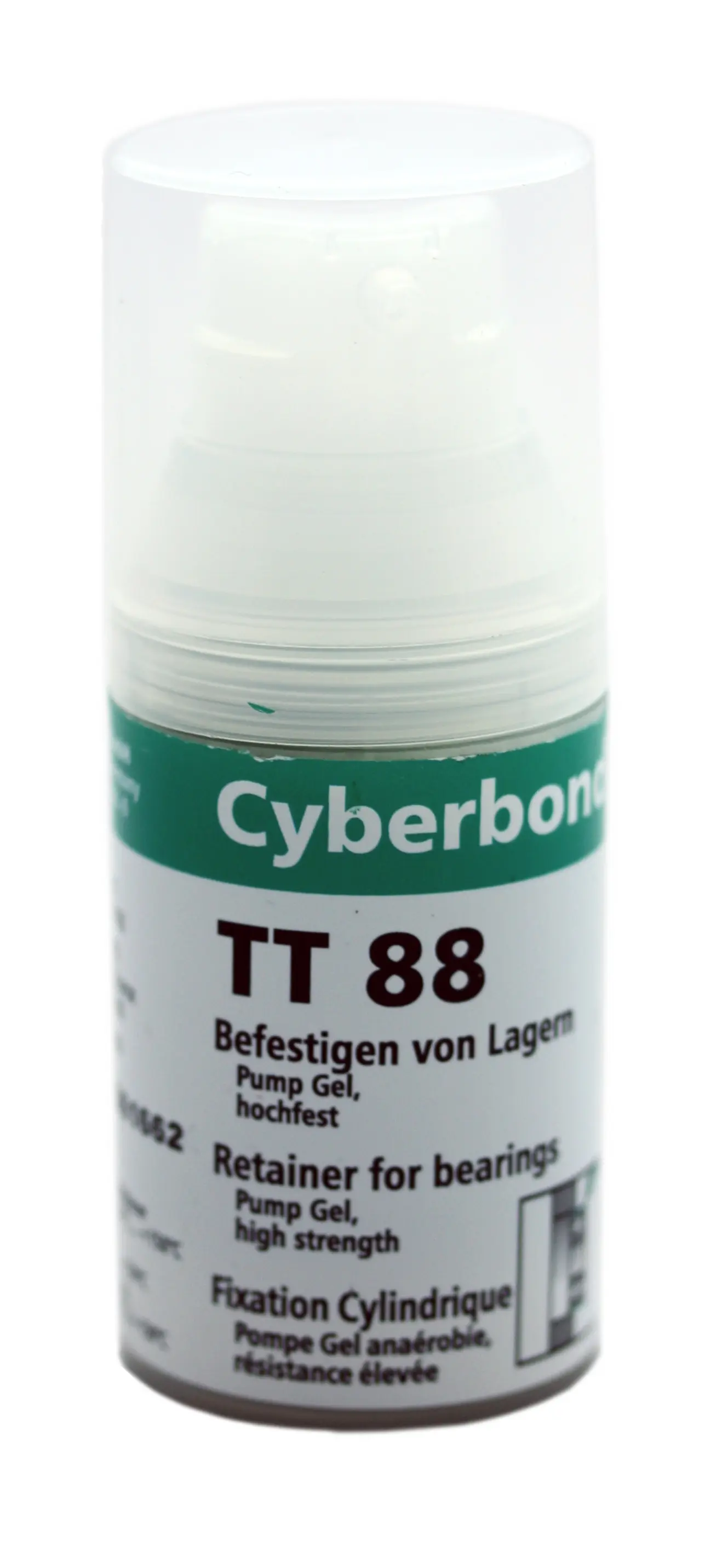 Cyberbond Frein Filet Vert Tube 35g Adhésif Gel Fixation Roulements Bagues