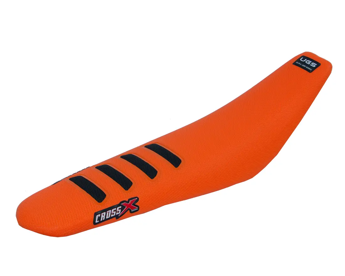 CrossX Seat Cover KTM SX-SXF-EXC UGS Color Wave orange-black