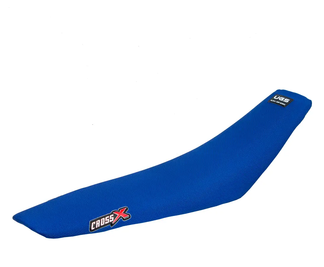 Potah sedla CrossX Husaberg FE-FS-FX 09-12, FE 450 08-12 UGS modrý (UM711-1BL)