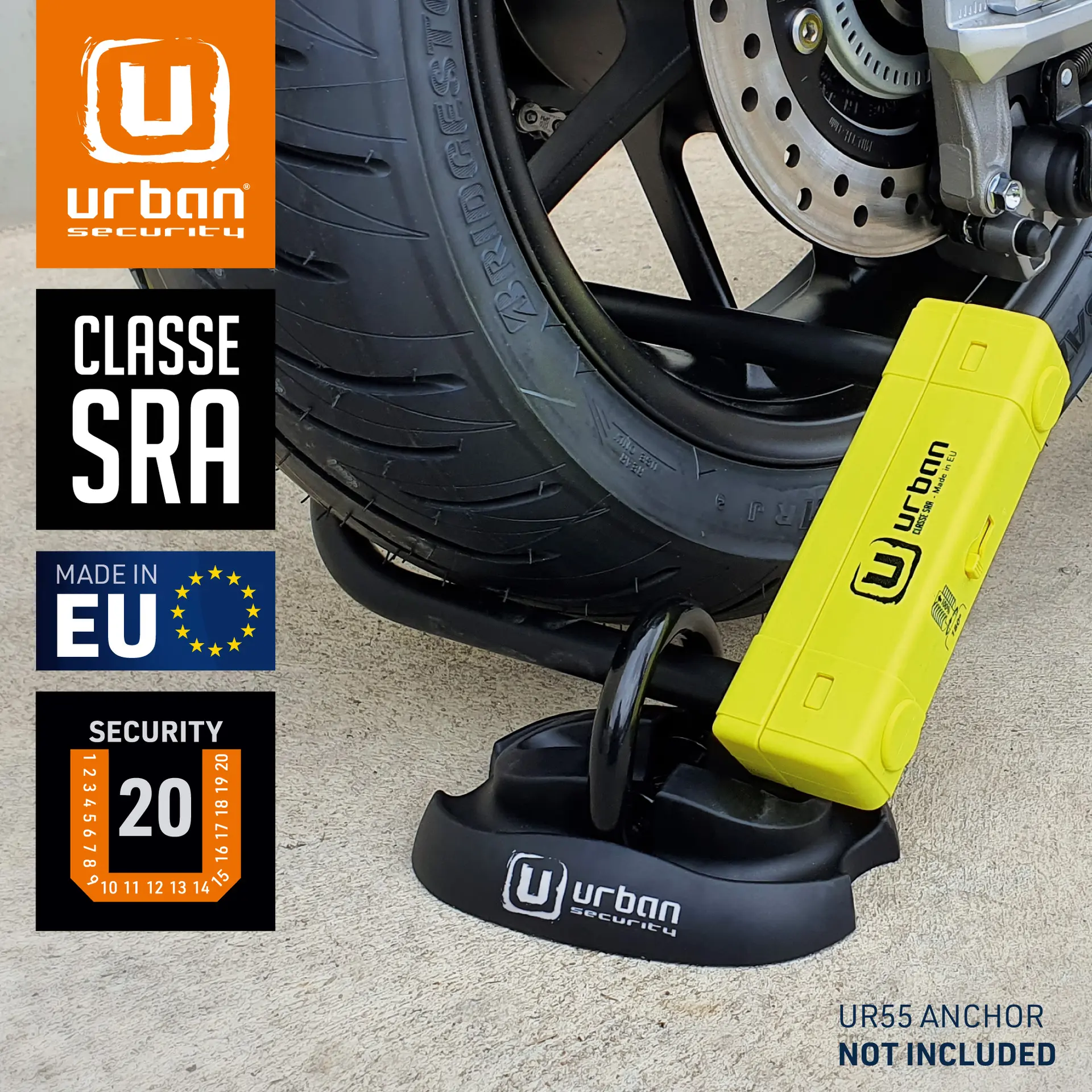 Koodiga lukk U Urban UR120 — 3. vaade