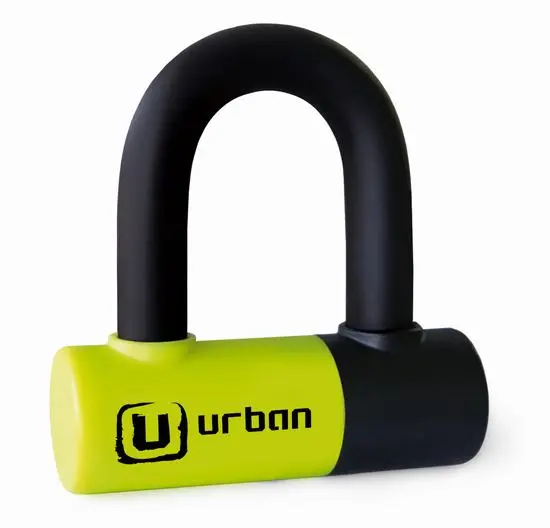 Urban Mini U Ø14 - 40x60 - Scheiben-Schloss gelb und schwarz