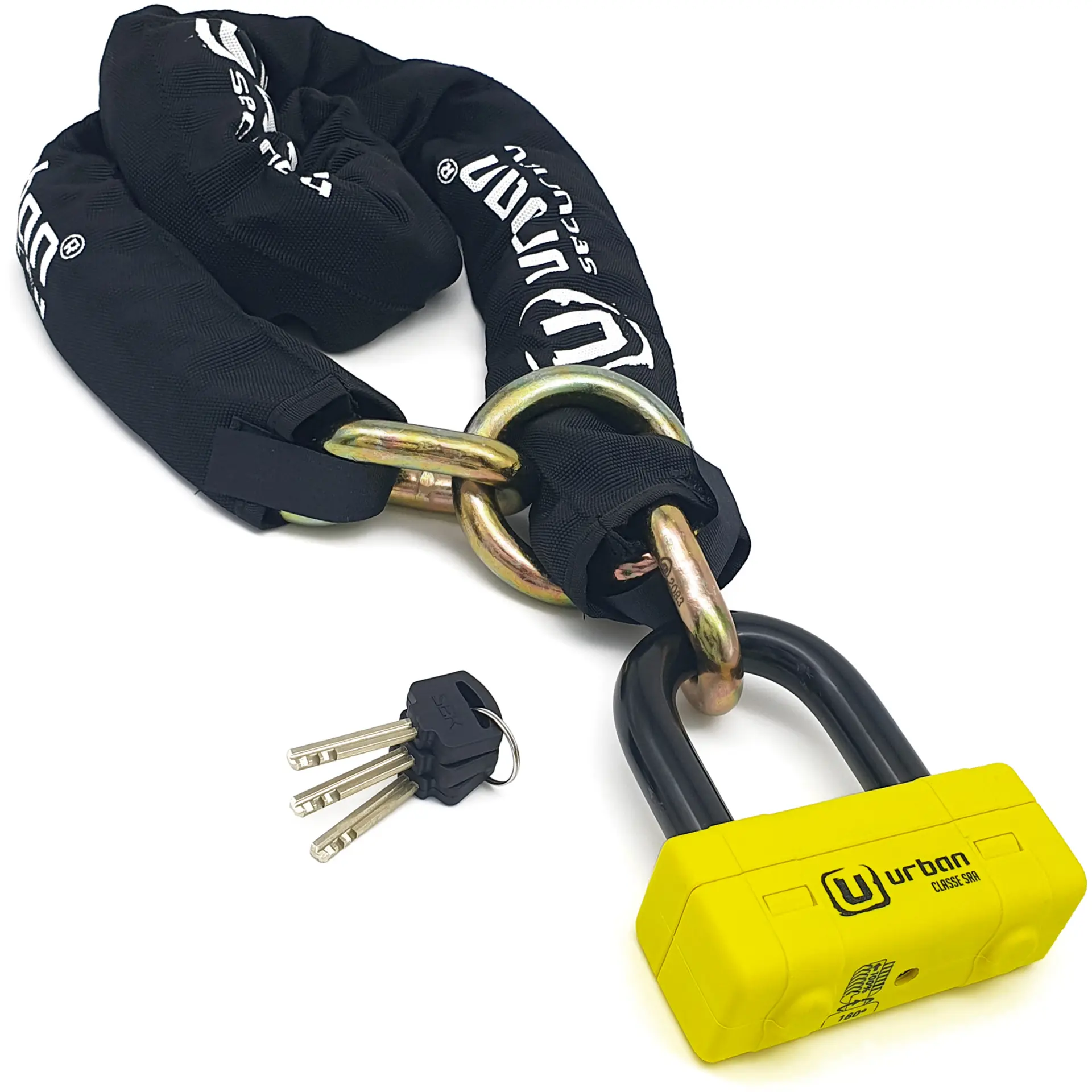 Mini U + Kette SRA 120 cm Urban