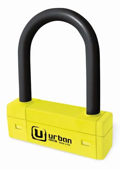 Antivol U Urban SRA UR85 Ø18 85×120 homologation Noir et Jaune