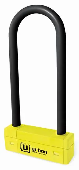 U-Schloss Urban UR85 ø18 85×250 mm SRA Schwarz und Gelb