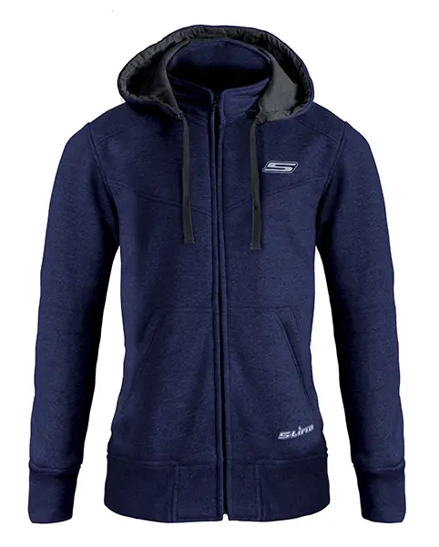 Sweat-shirt à capuche femme S-Line bleu taille XL