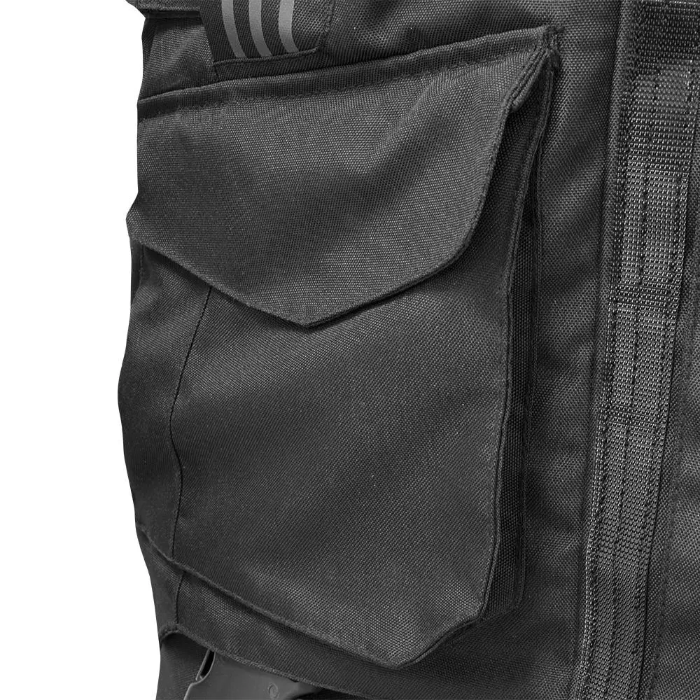 آٹھ ٹریک ریت/سیاہ موٹرسائیکل جیکٹ 3XL — 5 ویو