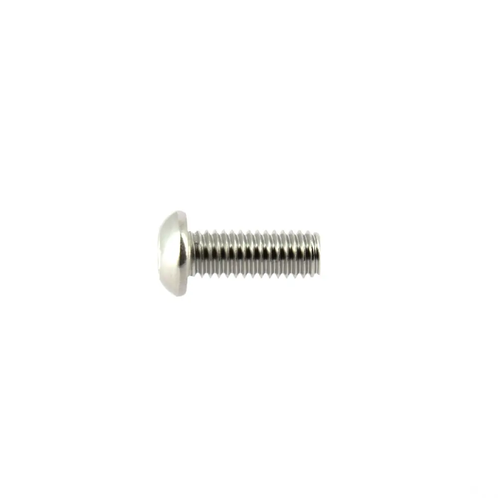 Schraube M6*16 MM Silber 10 Stk Myra