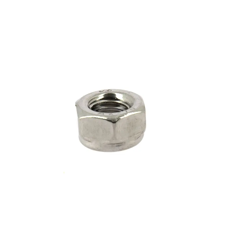 Nylstop-Mutter M8x2 Silber Myra 10 Stk