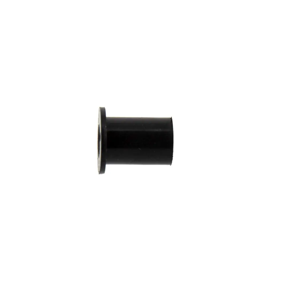Écrou en caoutchouc avec insert en laiton M5x14 Myra - Noir - 10 pcs